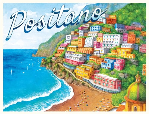 DMGSFG091 Positano Board Game (Damaged) published by Slugfest Games