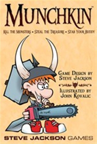 DMGSJ1408 Munchkin Card Game (Colour Edition) (Damaged) published by Steve Jackson Games
