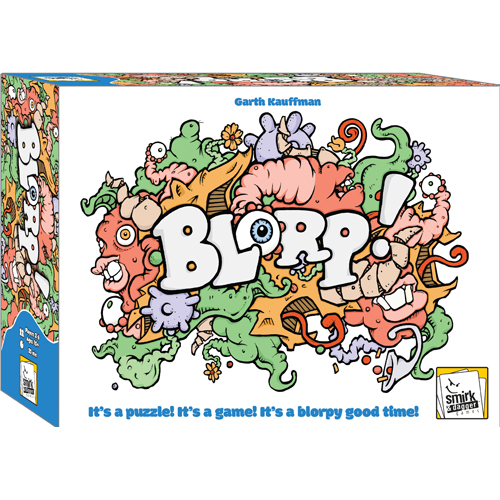 DMGSND1042 Blorp! Tile Game (Damaged) published by Smirk and Dagger Games