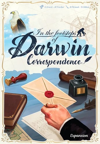 DMGSWFDARE In The Footsteps Of Darwin Board Game: Correspondence Expansion (Damaged) published by Sorry We Are French