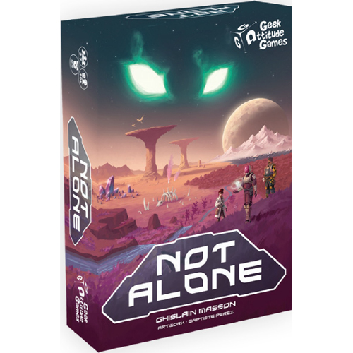 DMGSYNNA01EN Not Alone Card Game (Damaged) published by Synapses Games