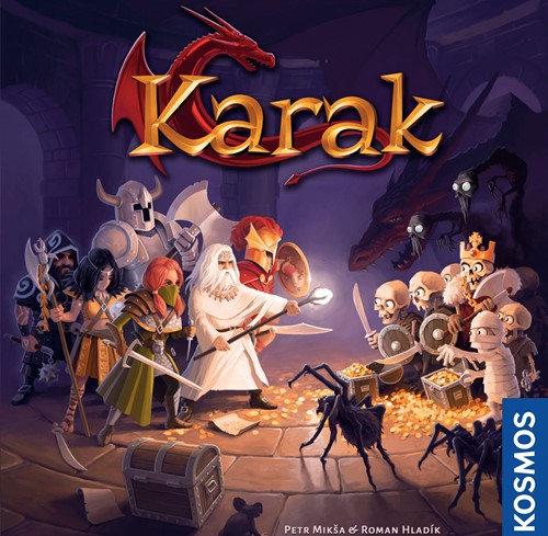 DMGTHK682286 Karak Board Game (Damaged) published by Kosmos Games