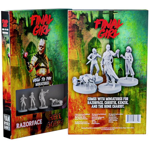DMGVRGFG012M Final Girl Board Game: Hell To Pay Miniatures (Damaged) published by Van Ryder Games