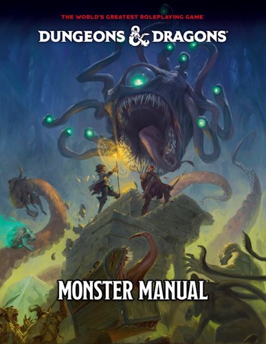 DMGWTCD3711 Dungeons And Dragons RPG: Monster Manual 2025 Revision (Damaged) published by Wizards of the Coast