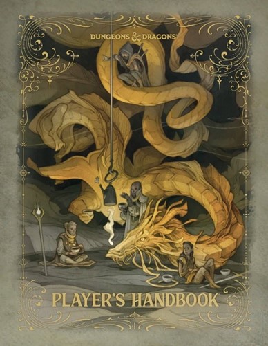 DMGWTCD3920 Dungeons And Dragons RPG: Player's Handbook 2024 Revision (Alternate Cover) (Damaged) published by Wizards of the Coast