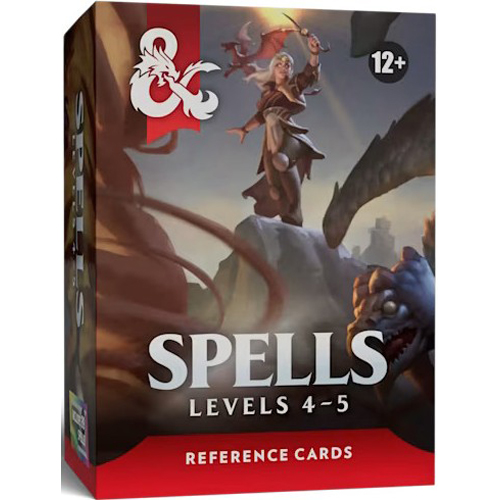 DMGWTCD60380000 Dungeons And Dragons RPG: Trove Spells Levels 4-5 (Damaged) published by Wizards of the Coast
