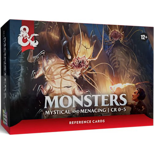 DMGWTCD60420000 Dungeons And Dragons RPG: Monsters - Mystical And Menacing (Damaged) published by Wizards of the Coast