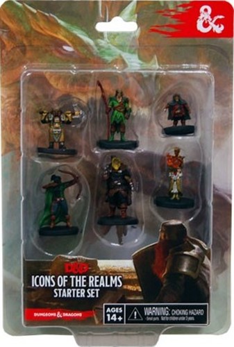 DMGWZK72778 Dungeons And Dragons: Icons Of The Realms Starter Set (Damaged) published by WizKids Games