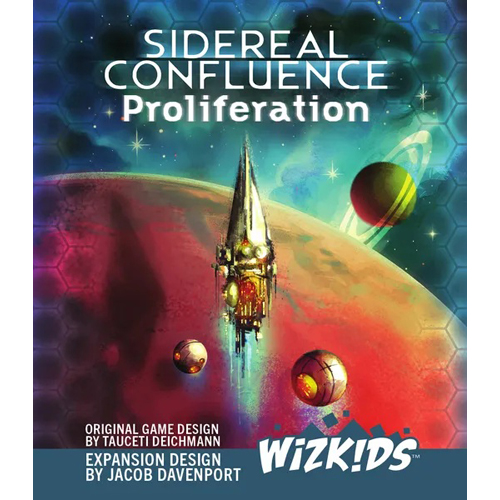 DMGWZK87652 Sidereal Confluence Board Game: Proliferation Expansion (Damaged) published by WizKids Games