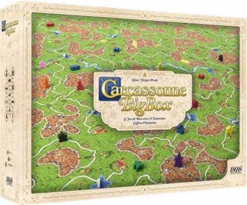 DMGZMGZH010 Carcassonne Board Game: Big Box 2022 Edition (Damaged) published by Z-Man Games