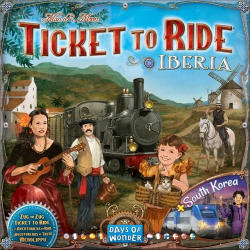 Ticket To Ride Board Game Map Collection: Volume 8 - Iberia And South Korea