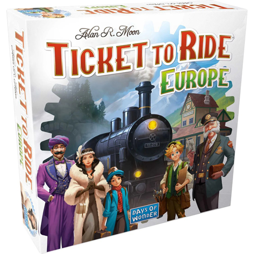 DOW7202NA Ticket To Ride Board Game: Europe (2026 Refresh) published by Days Of Wonder