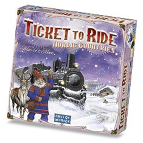 DOW7208 Ticket To Ride Board Game: Nordic Countries published by Days Of Wonder