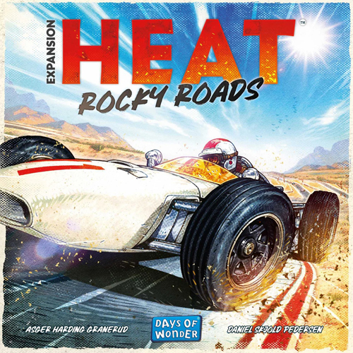 3!DOW9104 Heat Board Game: Pedal To The Metal Rocky Roads Expansion published by Days Of Wonder