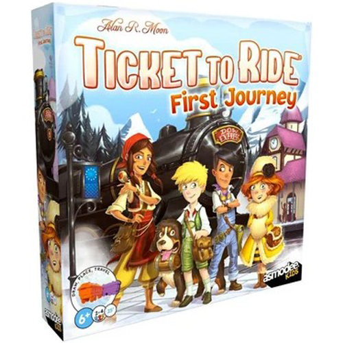 DOWSCOT2R0101 Ticket To Ride Board Game: First Journey Europe (2026 Refresh) published by Days Of Wonder