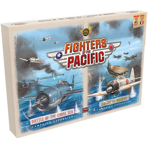 DPG1118 Fighters Of The Pacific Board Game: Battle Of Midway And Coral Sea Campaign Expansion published by Don't Panic Games
