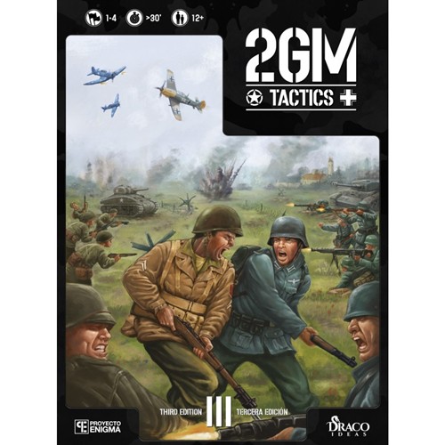 2!DRA2GMDX 2GM Tactics Deluxe Board Game published by Draco Ideas