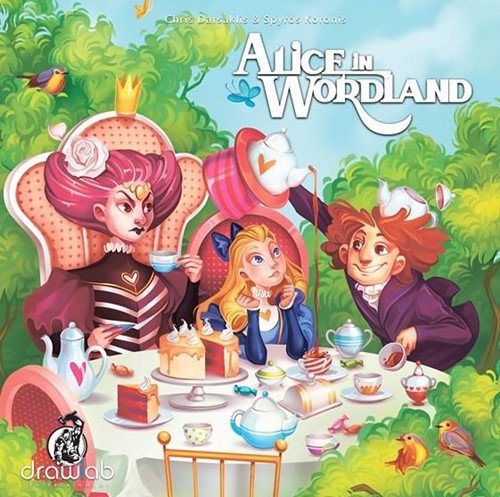 2!DRAAIWBGA Alice In Wordland Card Game published by Drawlab Entertainment