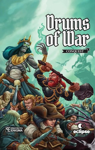 2!DRADW002 Drums Of War: Conquest Board Game published by Draco Ideas