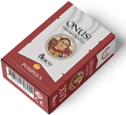 DRAONA16 Onus! Card Game: Triumviratus XVI: Pompeius Expansion published by Draco Ideas