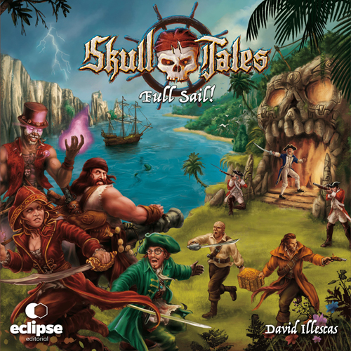 DRASTCORE Skull Tales Board Game: Full Sail! Core Game published by Draco Ideas