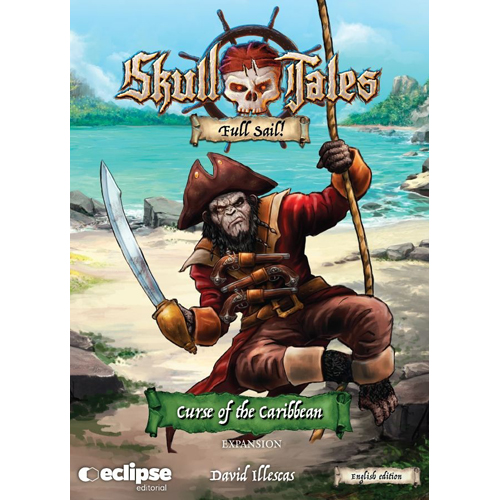 DRASTEXPCURSE Skull Tales Board Game: Curse of the Carribbean Expansion published by Draco Ideas
