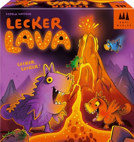 2!DRM40895 Lecker Lava (Yummy Lava) Card Game published by Drei Magier Spiele