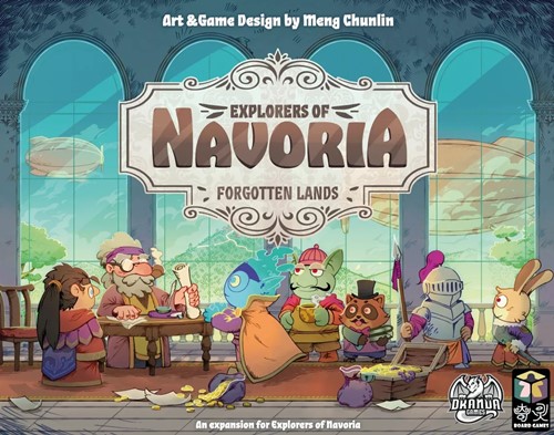 3!DRNEN002 Explorers Of Navoria Board Game: Forgotten Lands Expansion published by Dranda Games