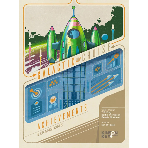 DRNGC008 Galactic Cruise Board Game: Achievements Expansion published by Dranda Games