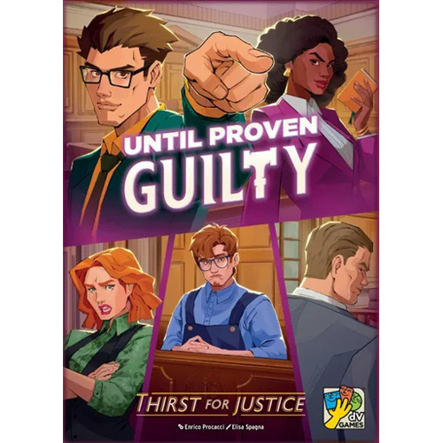 DVG9079 Until Proven Guilty Card Game: Thirst For Justice published by daVinci Editrice
