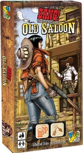 DVG9112 Bang! The Dice Game: Old Saloon Expansion published by daVinci Editrice