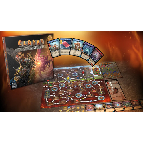 DWD02020 Clank! Deck Building Adventure Board Game: Master Thief Edition published by Direwolf Digital