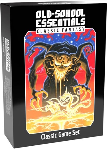 2!EFPNG0024 Old-School Essentials RPG: Classic Game Set published by Exalted Funeral Press