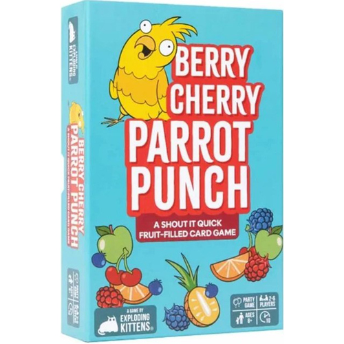 EKBCPPCORE6 Berry Cherry Parrot Punch published by Exploding Kittens