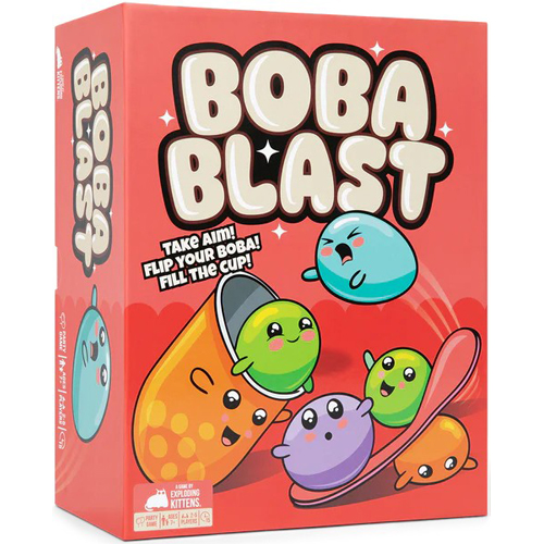 EKBOBACORE3 Boba Blast Board Game published by Exploding Kittens