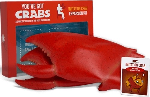 EKCRABS1EXP You've Got Crabs Card Game: Imitation Crab Expansion published by Exploding Kittens
