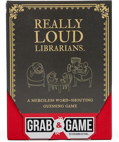 2!EKRLLIMP48 Really Loud Librarians Card Game: Grab And Game published by Exploding Kittens