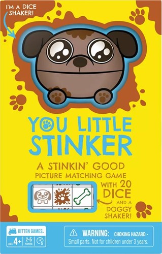 2!EKYLSTCORE4 You Little Stinker Game published by Exploding Kittens