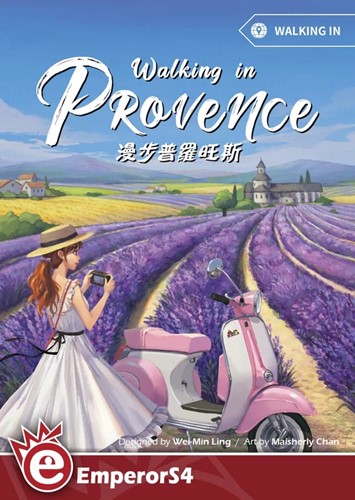 ES4WIP01 Walking In Provence Card Game published by EmperorS4 Games