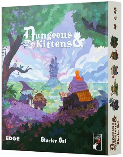 ESDAK01EN Dungeons And Kittens RPG: Starter Set published by Edge Entertainment Studio