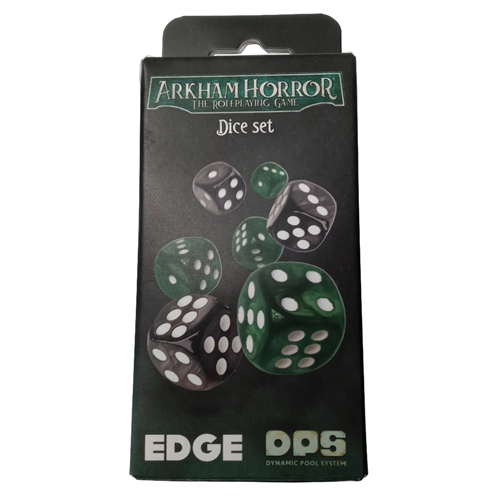 ESDPSAH00ML Arkham Horror RPG: Dice Set published by Edge Entertainment Studio