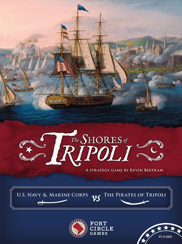 FCI1801 The Shores Of Tripoli Board Game published by Fort Circle Games