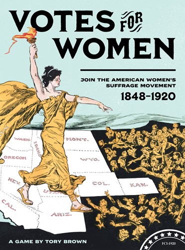 FCI1920 Votes For Women Board Game published by Fort Circle Games