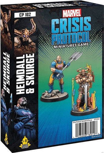 FFGCP102 Marvel Crisis Protocol Miniatures Game: Heimdall And Skurge Expansion published by Fantasy Flight Games