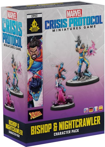 FFGCP112 Marvel Crisis Protocol Miniatures Game: Bishop And Nightcrawler Expansion published by Fantasy Flight Games