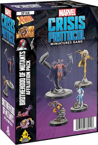 FFGCP140 Marvel Crisis Protocol Miniatures Game: Brotherhood Of Mutants Affiliation Pack published by Fantasy Flight Games