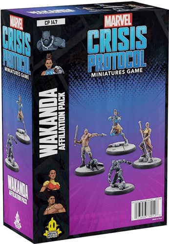 FFGCP147 Marvel Crisis Protocol Miniatures Game: Wakanda Affiliation Pack published by Fantasy Flight Games