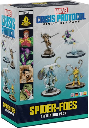 2!FFGCP148 Marvel Crisis Protocol Miniatures Game: Spider Foes Affiliation Pack published by Fantasy Flight Games