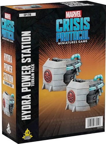 FFGCP178 Marvel Crisis Protocol Miniatures Game: Hydra Power Station Terrain Pack published by Fantasy Flight Games