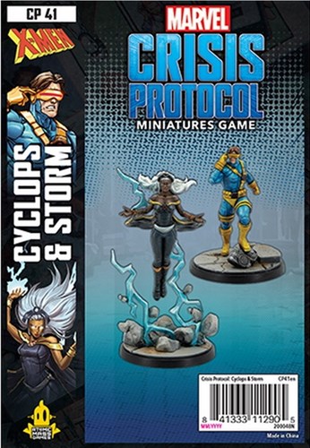 FFGCP41 Marvel Crisis Protocol Miniatures Game: Storm And Cyclops Expansion published by Atomic Mass Games